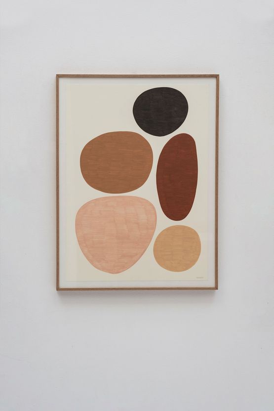 Brownstone Brooklyn 1 by Maru Quinonero contemporary artwork Works on Paper
