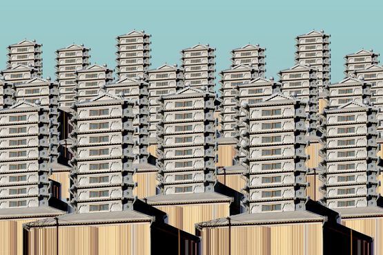 Shirvan series 6 by Nazrin Mammadova contemporary artwork Print