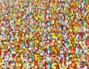 People Scene HSE 24422 by Professor Ablade Glover contemporary artwork Painting