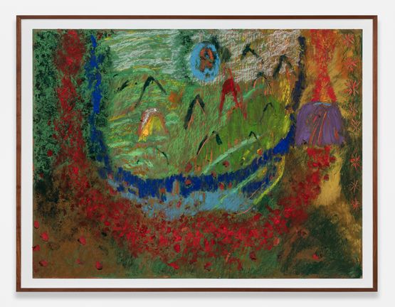 Bonnard reinterpretation by Mimi Lauter contemporary artwork Works on Paper