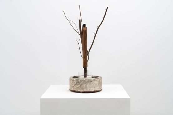 Lifting Up the Sky for W.S. by Oscar Tuazon contemporary artwork Sculpture