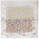 Number 327D by Leonardo Drew contemporary artwork painting works on paper