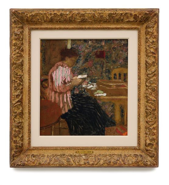 Femme lisant by Edouard Vuillard contemporary artwork Painting