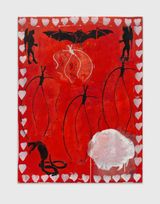 Red Dawn by Josh Smith contemporary artwork painting