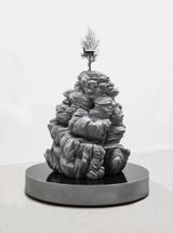 Stargazing by Hans Op De Beeck contemporary artwork sculpture