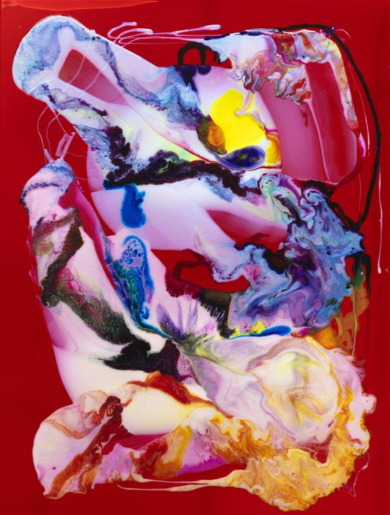 Greg knew for a bloke he had exceptionally large nipples and a really exceptionally large bum by Dale Frank contemporary artwork Painting