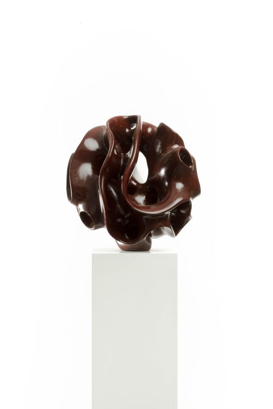 Joy is found when looking inside by Driaan Claassen contemporary artwork Sculpture