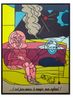 Cest pour mieux te manger mon enfant by Valerio Adami contemporary artwork Painting