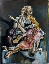 Stabat Mater Pathosformel 3 by W. K. Lyhne contemporary artwork painting