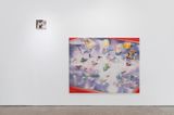 Ring Toss by Li Qianyu contemporary artwork painting works on paper