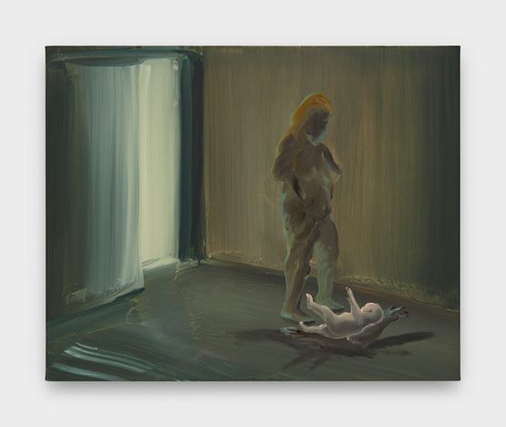 Shitty de Milo by Tala Madani contemporary artwork Painting