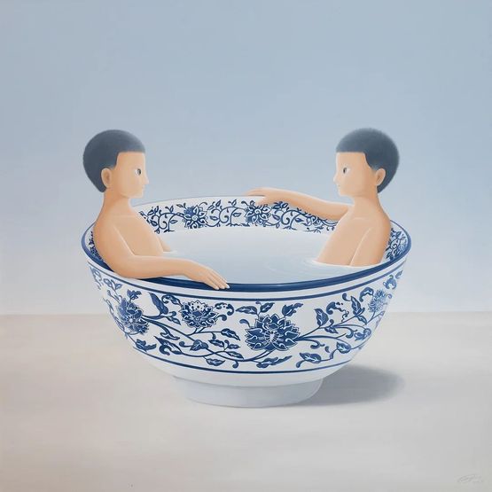 Non-Traditional Recipe by Gongkan contemporary artwork Painting