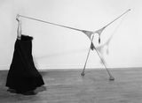 Studio performance with R.S.V.P by Senga Nengudi contemporary artwork photography
