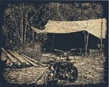 Illegal loggers by Maryanto contemporary artwork painting