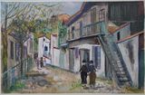 Le Marquis a MONTMARTRE by Maurice Utrillo contemporary artwork works on paper