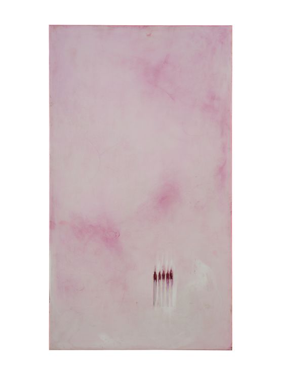Red matches by Clementine Bruno contemporary artwork Painting