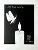 I am the Moth You are the Flame by David Shrigley contemporary artwork Print