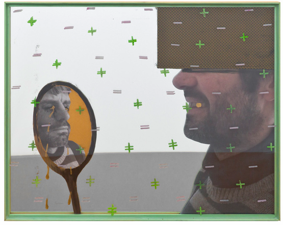 Hier Und Da by Robert Elfgen contemporary artwork Mixed Media