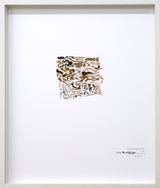 Steinmarder by Lois Weinberger contemporary artwork works on paper