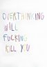 Overthinking by Cb Hoyo contemporary artwork Works on Paper