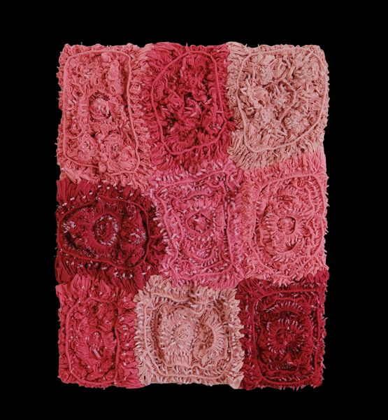 Her Pink Body No.2 by Lin Fanglu contemporary artwork Textile