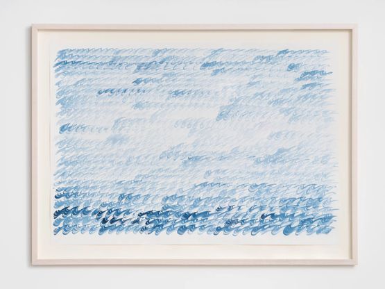 Savaging the Sea 38 by Nina Katchadourian contemporary artwork Painting