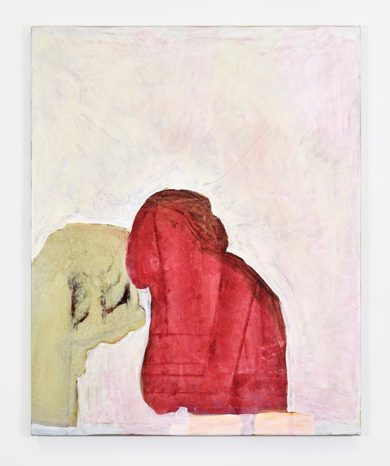 Spates Gluck mit fremder Lebensform by Michaela Eichwald contemporary artwork Painting