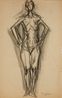 Untitled Drawing 93 by Krishna Reddy contemporary artwork Painting