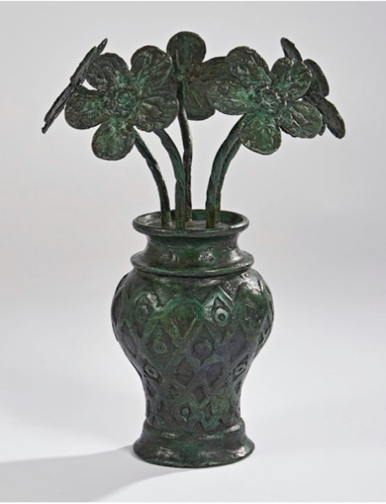 Vase  Louloudia  by Hubert Le Gall contemporary artwork Sculpture