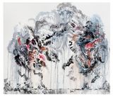 Wall of water XXIX lovers by Maggi Hambling contemporary artwork painting