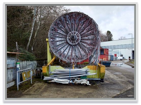 Retired Detector OPAL CERN Meyrin by Thomas Struth contemporary artwork Photography