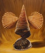 New Monument by Christopher Bassi contemporary artwork painting