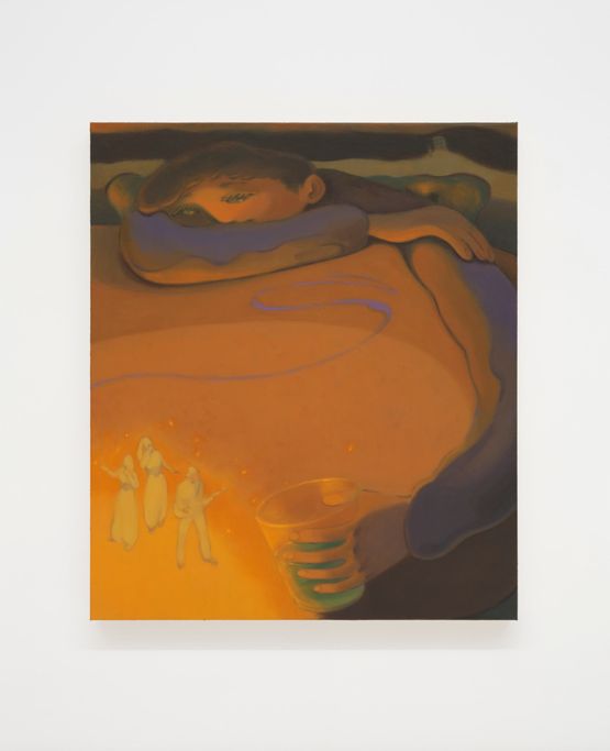 For a Sound Sleep by Chit Yan Cheng contemporary artwork Painting