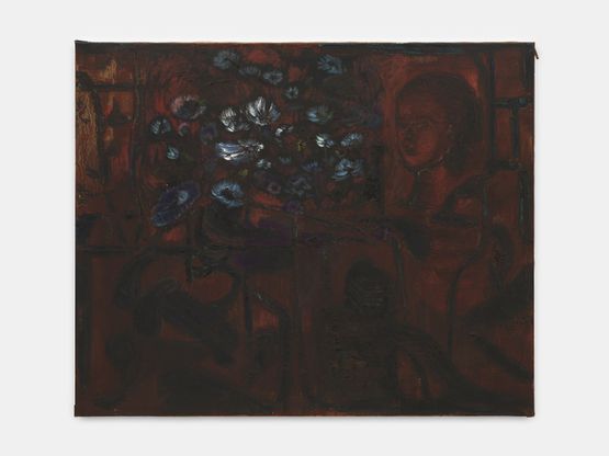 Bouquet for memory by Behrang Karimi contemporary artwork Painting