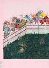 Sanctuary of Emergence by Wardha Shabbir contemporary artwork painting works on paper