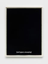 Partygoer Whooping by Gardar Eide Einarsson contemporary artwork works on paper