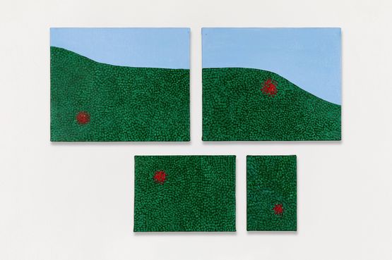 Ru Chi Juyo portales del cerro by Edgar Calel contemporary artwork Painting