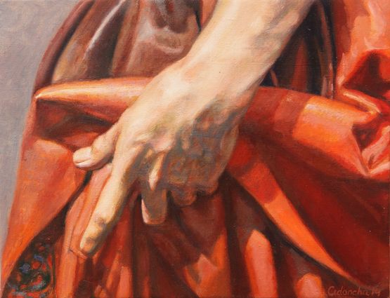 Fragmentos 08 by Rafael Cidoncha contemporary artwork Painting