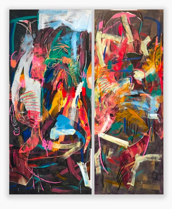 The Heat by Michael John Kelly contemporary artwork Painting