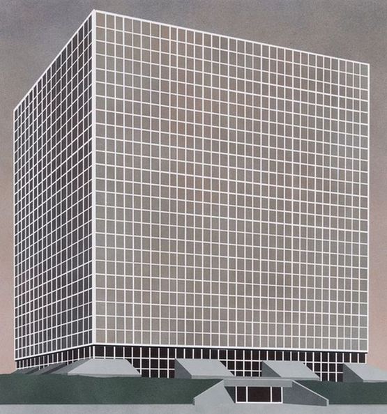 Los Angeles by Daniel Rich contemporary artwork Drawing