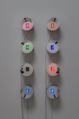 Hundred Changes in Life - no.3 by Tatsuo Miyajima contemporary artwork sculpture