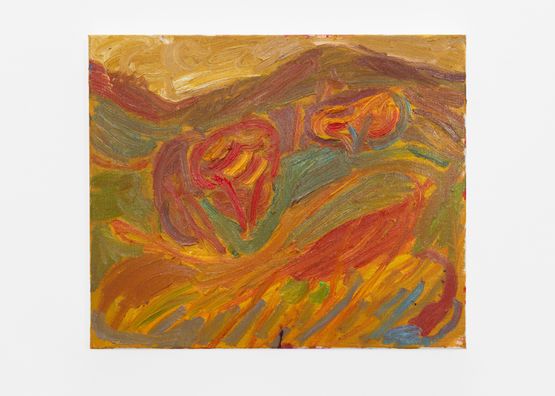 Study of Megalong Valley by Gene AHern contemporary artwork Painting