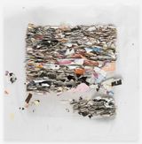 Number 113D by Leonardo Drew contemporary artwork painting works on paper