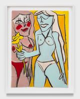 Making Up by Ruby Neri contemporary artwork drawing works on paper