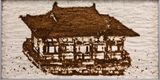 Sky Fire - Tang Architecture by Zhao Zhao contemporary artwork mixed media textile