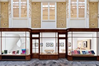 Gagosian contemporary art gallery in Burlington Arcade London United Kingdom