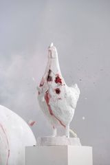 Buddha jumps over the wall - Rooster by Zhang Ding contemporary artwork photography