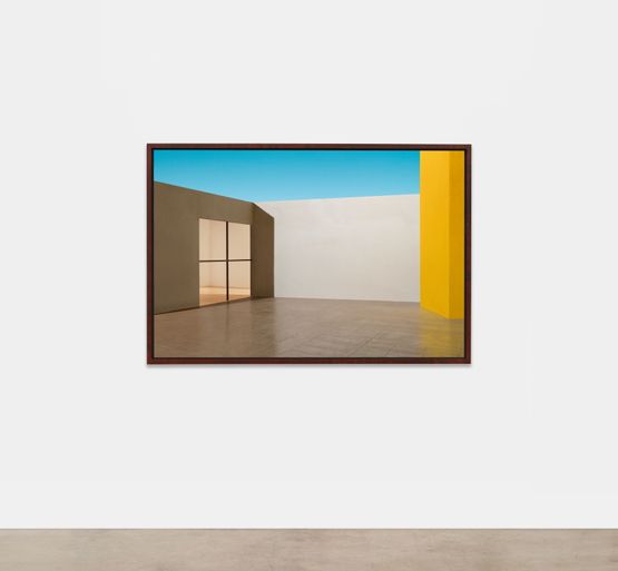 El Eco Courtyard by James Casebere contemporary artwork Photography