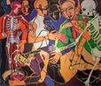 Samsara B by Sriwan Janehuttakarnkit contemporary artwork Painting