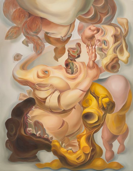 Feeding Time by Kizzo contemporary artwork Painting